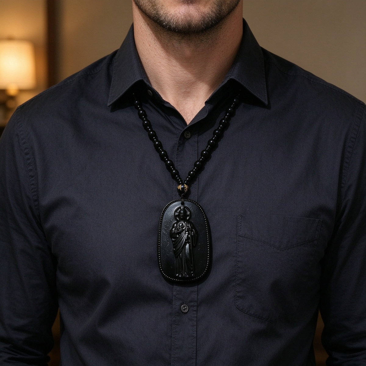 Saint Jude Pendant Necklace