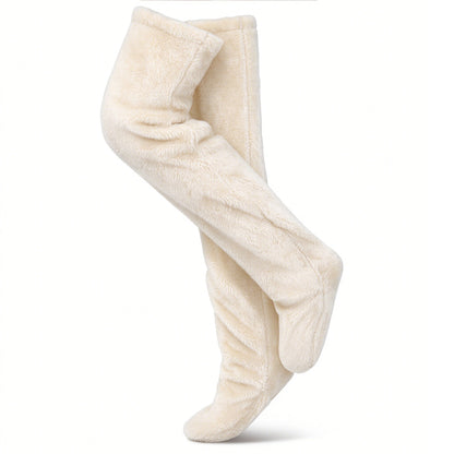 Fuzzy Socks Plush Warmth Long Socks