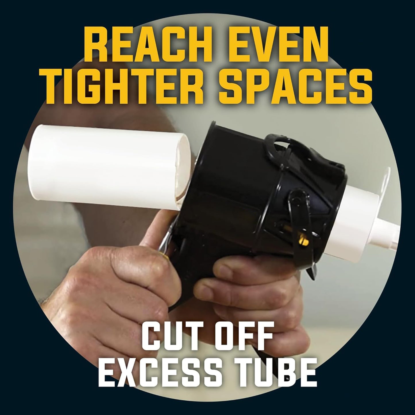 Compact Caulking Gun‑Anti‑Drip Function