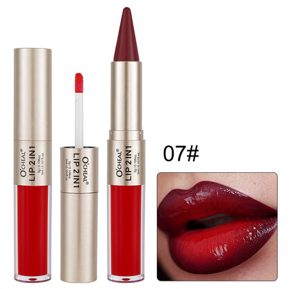 2-in-1 Double-Ended Matte Lip Liner & Lip Gloss Duo