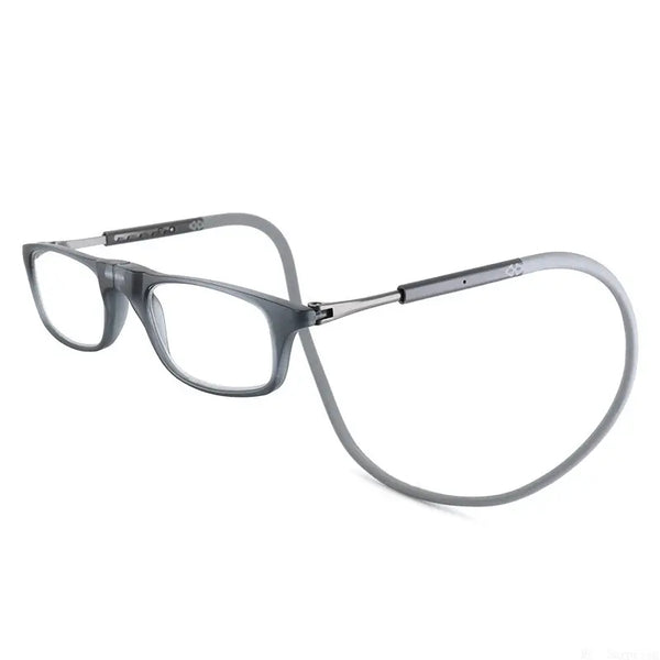 Snap Magnetic Bridge Front Connect Reading Glasses Blue Light Lens