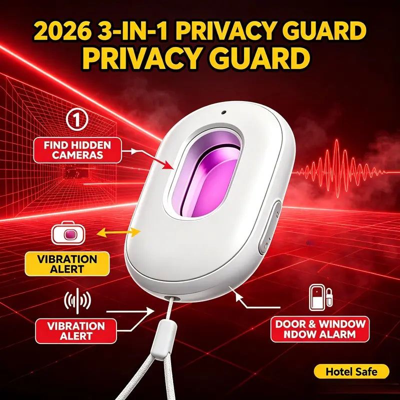 2026 Upgraded 2nd Gen Hidden Camera Detector with 3D Spatial Detection Chip