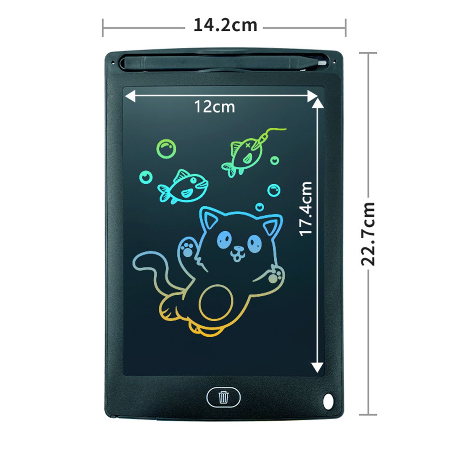 LCD Writing Board Erasable Drawing Board for Children's Games 3 4 5 6 7 Year Old Kid Boys Girls