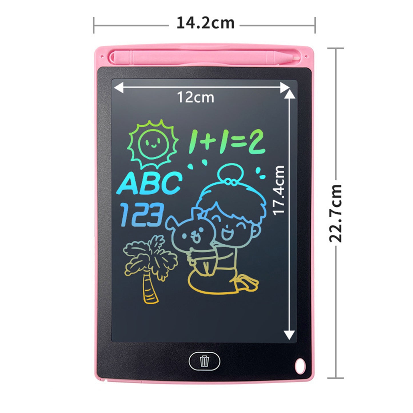 LCD Writing Board Erasable Drawing Board for Children's Games 3 4 5 6 7 Year Old Kid Boys Girls
