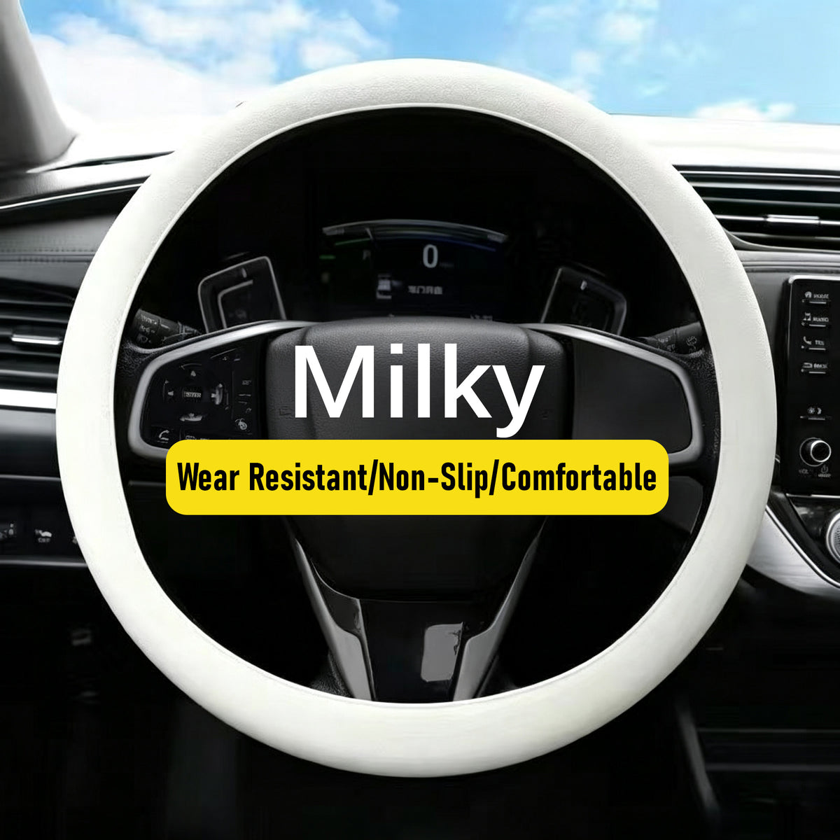 Car Steering Wheel Cover for Most Car Models