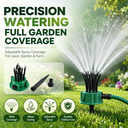 360 Degree Garden Automatic Multi Sprinkler Garden Lawn Sprinklers