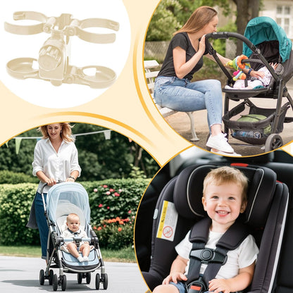 Stroller Cup Holder Wheelchair Water Bottle Holder
