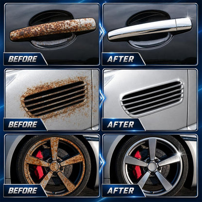 Rust Remover Spray for Most Automotive Motorcycles Wheels Tools