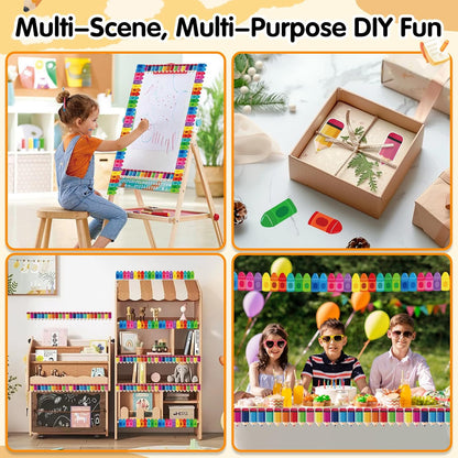 Colorful Pencil Bulletin Board Borders