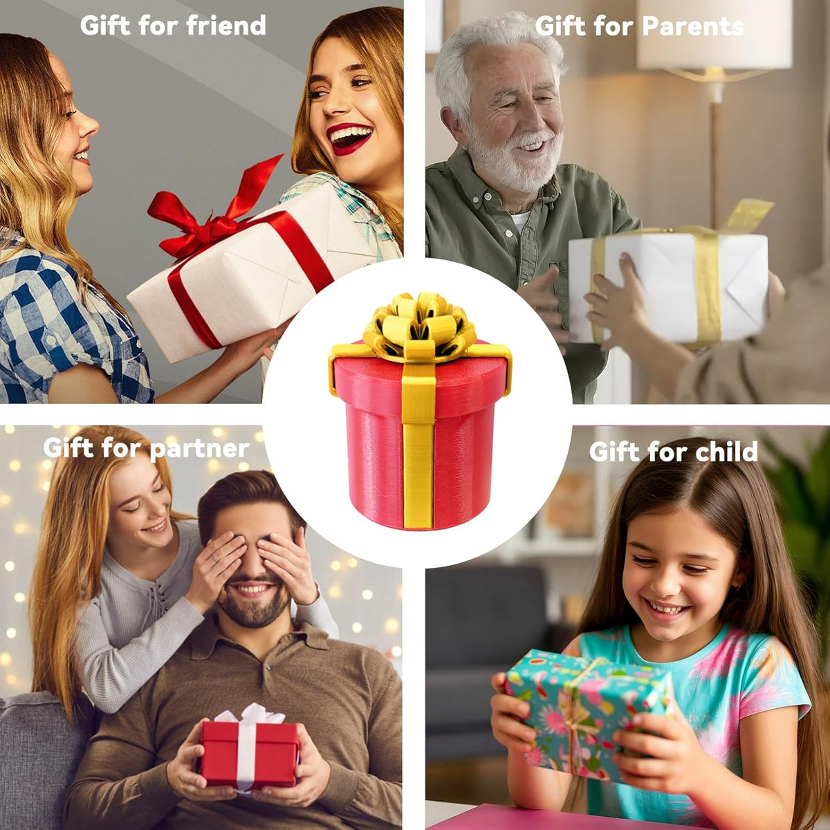 Annoying Nested Screw Gift Box for Cash