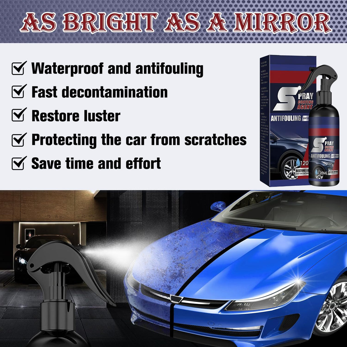 Multi-Functional Coating Renewal Agent Spray