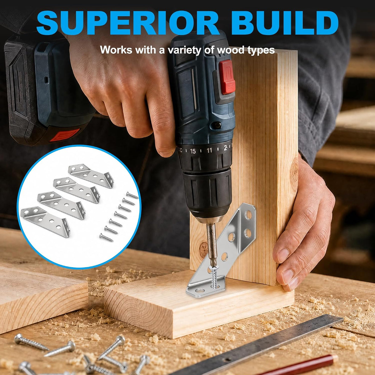Stainless Steel Corner Brackets