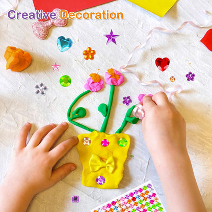 Acrylic Gems DIY Craft Decorative Diamond Small Stickers