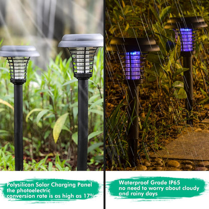 Solar-powered Mosquito Wipe Out Garden Landscape Lights