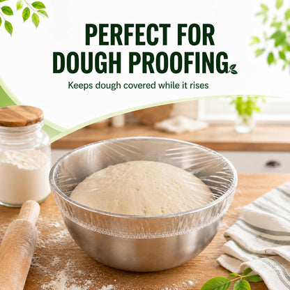 Food-Grade Elastic Bowl Covers—Fresh-Keeping Covers For Storing Leftovers And Picnics