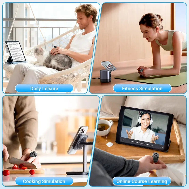 Wireless Remote Control Page Turner - Mobile Phone Video Scroller