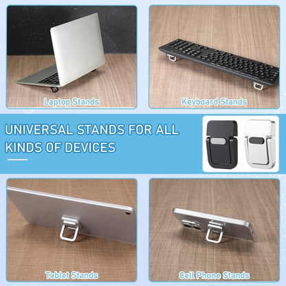 2pcs Keyboard Stands, Mini Laptop Stand for Desk, Portable Laptop Stand