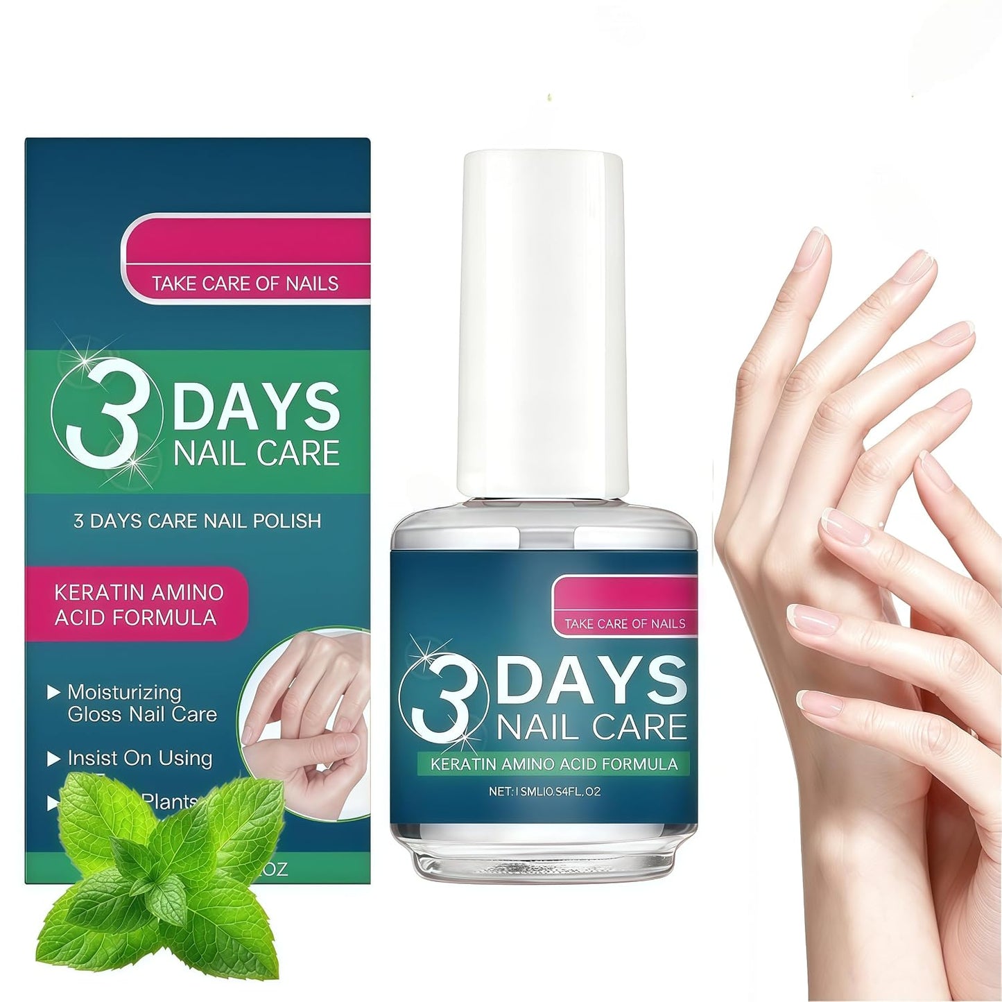 Nail Care Oil for Dry, Weak, Fragile and Damaged Nails