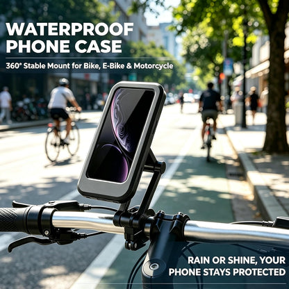 Waterproof and Shockproof Motorcycle Bike Phone Mount