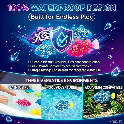 Swimming Robot Fish Water Activated Robotic Pool Pet