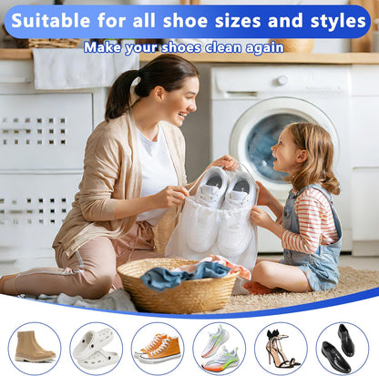 Reusable Shoe Washing Bag- Chenille Laundry Bag For Washer & Dryer