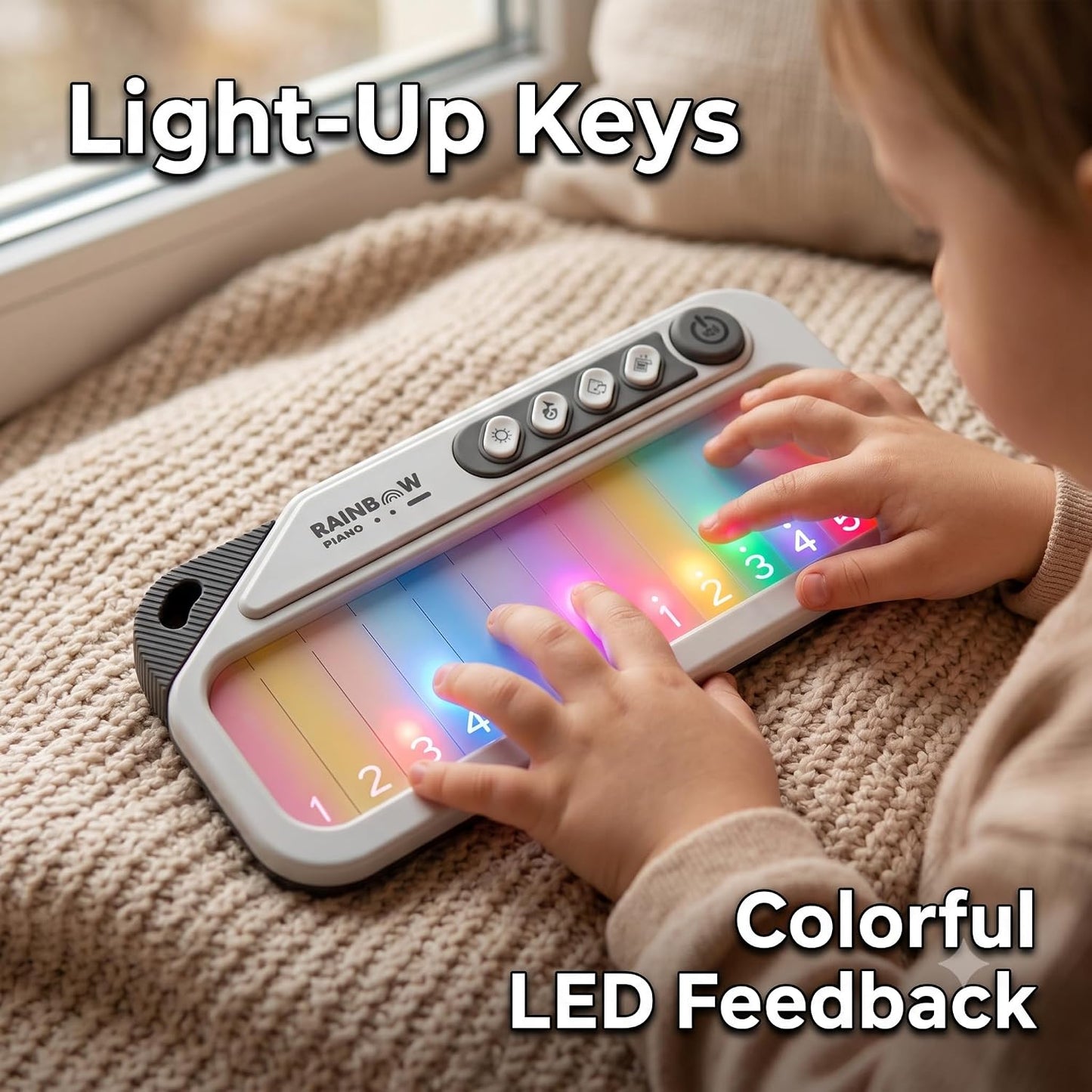 Kids Piano Keyboard Toy for Toddlers Age 3-6