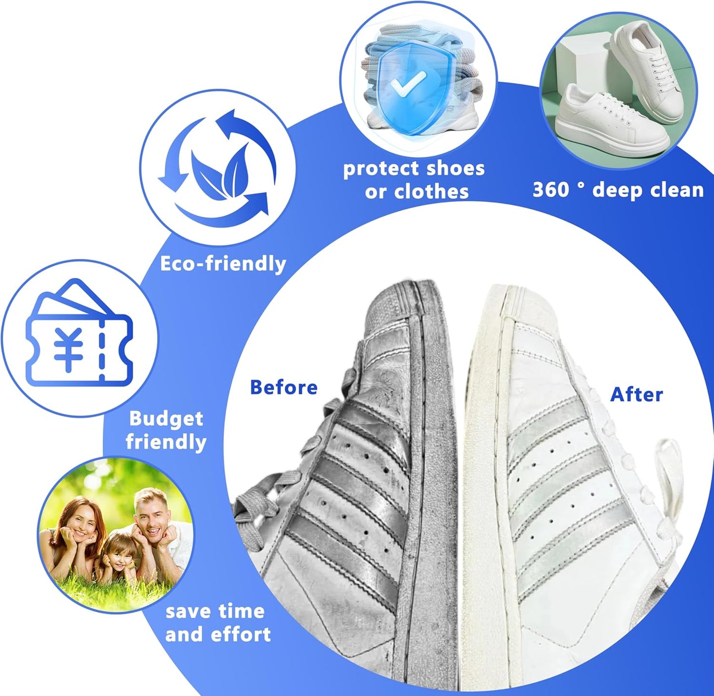 Reusable Shoe Washing Bag- Chenille Laundry Bag For Washer & Dryer