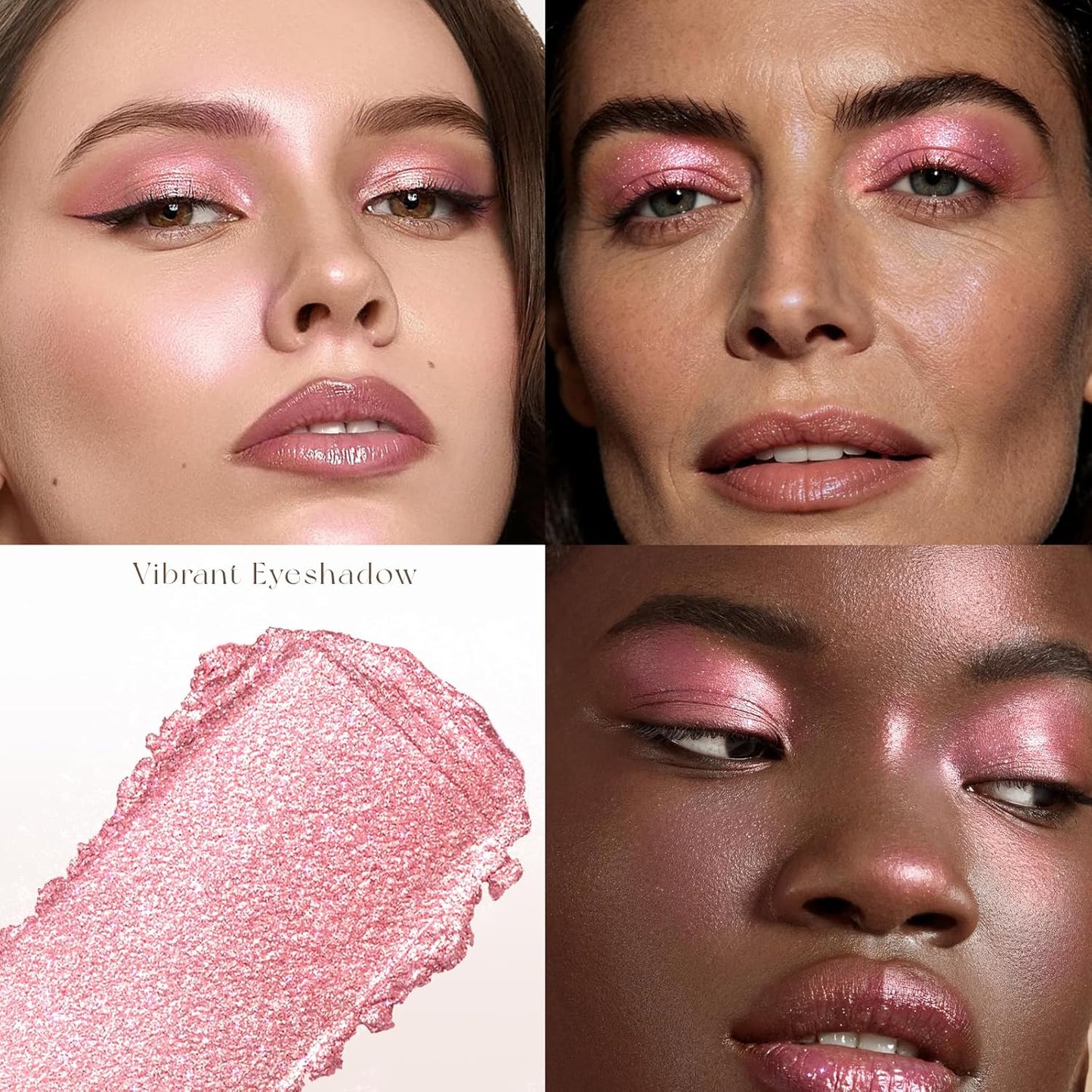 Pink Starlight Glitter Eyeshadow for Eyes & Cheeks