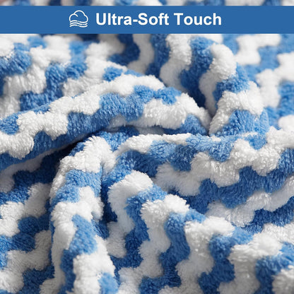 10 Pack Microfiber Cleaning Cloth, Absorbent Streak Free Lint Free Rags for Cleaning