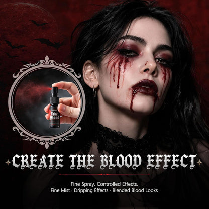 Halloween Vampire Makeup Kit, SFX Face & Body Paint Set