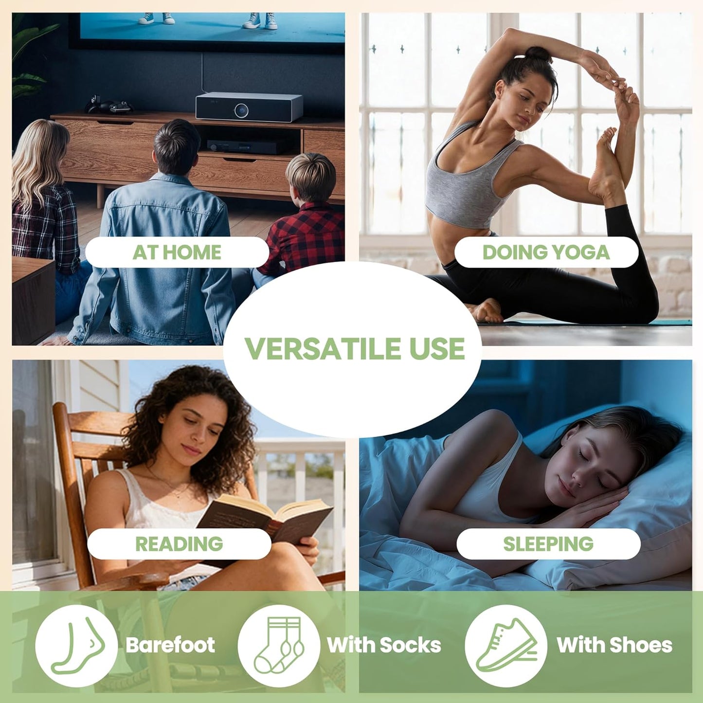 5-Hole Toe Separator for Overlapping Toes