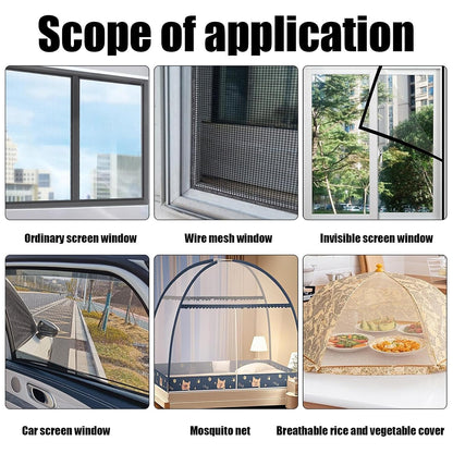 Self-Adhesive Anti-Insect Window Screen Repair Patch