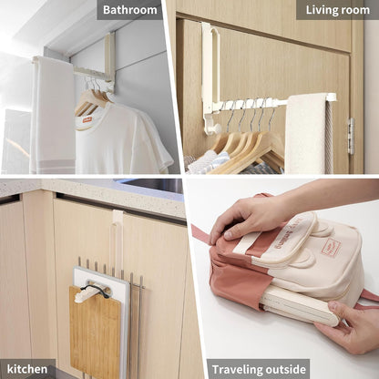 Door Hooks Hanger Fit Door up to 1 3/4" No drilling