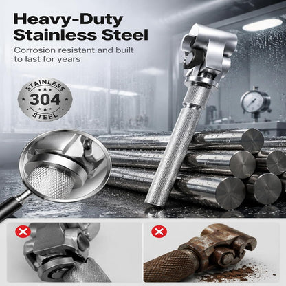 Adjustable Steel Hinge Wrench -Precision Control Door Hinge Adjuster