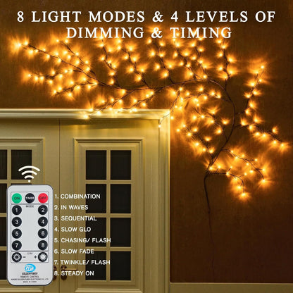 Warm White Tree Branch Lights 5.3FT 48LED