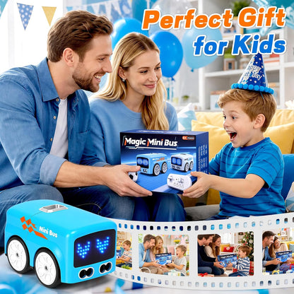 Magic Mini RC Bus – 2.4GHz Inductive Car for Kids & Adults