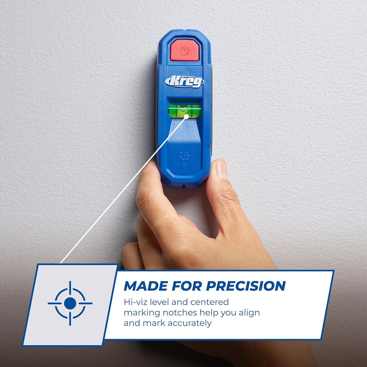 Magnetic Stud Finder with Laser-Mark