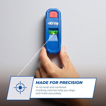 Magnetic Stud Finder with Laser-Mark