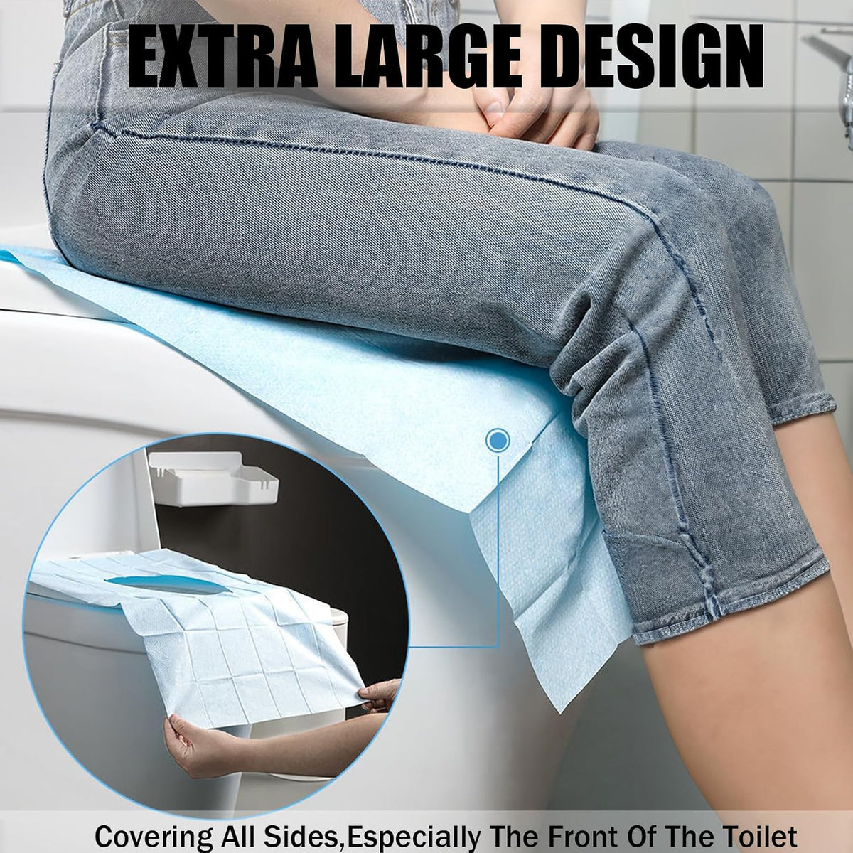 20 Sheet Disposable Toilet Seat Covers