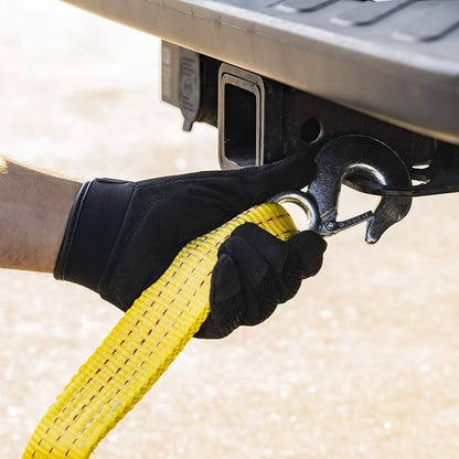5-Ton Durable Automotive Tow Strap - 4M Thickened Multi-function Recovery Tool
