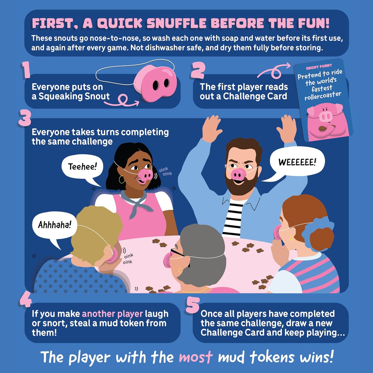 Snort Funny - Award-Winning Laugh-You-Lose Funny Game