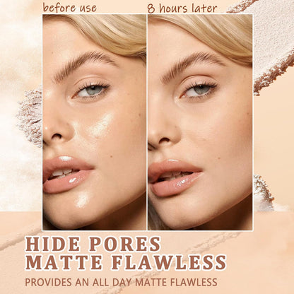 Face Powder Waterproof Long Lasting Setting Powder Blurring