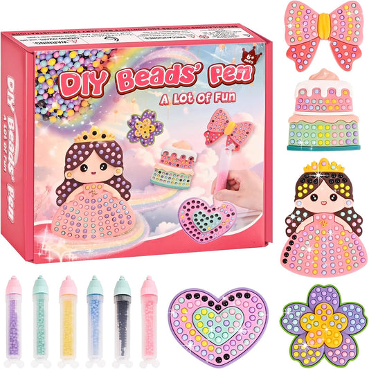 DIY Bead Art & Mosaic Kit for Kids