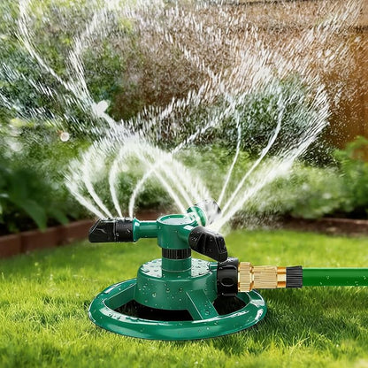Automatic Sprinkler – Supports 360-Degree Rotation For Large-Area Coverage