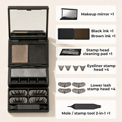 3-in-1 Eyeliner & Lower Lash Stamp Kit