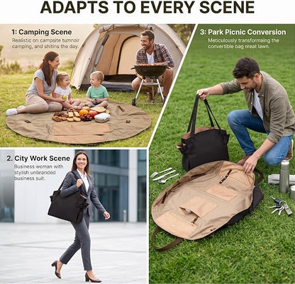 Reusable Grocery Bags, 37 in Foldable Shopping Bags