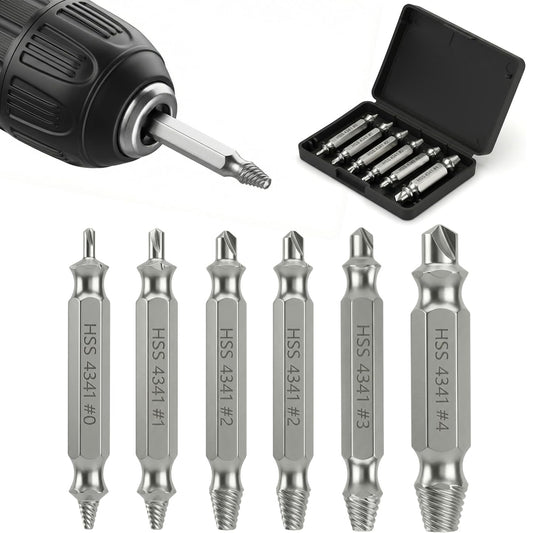 Damaged Screw Extractor Set