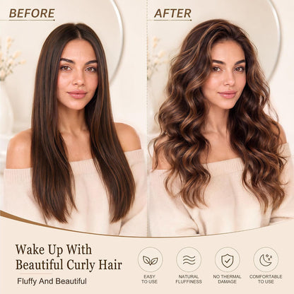 Overnight Heatless Hair Curler