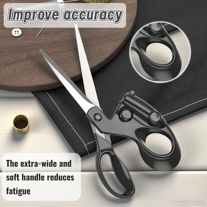 Laser Guided Scissors, Stainless Steel Sewing Shears