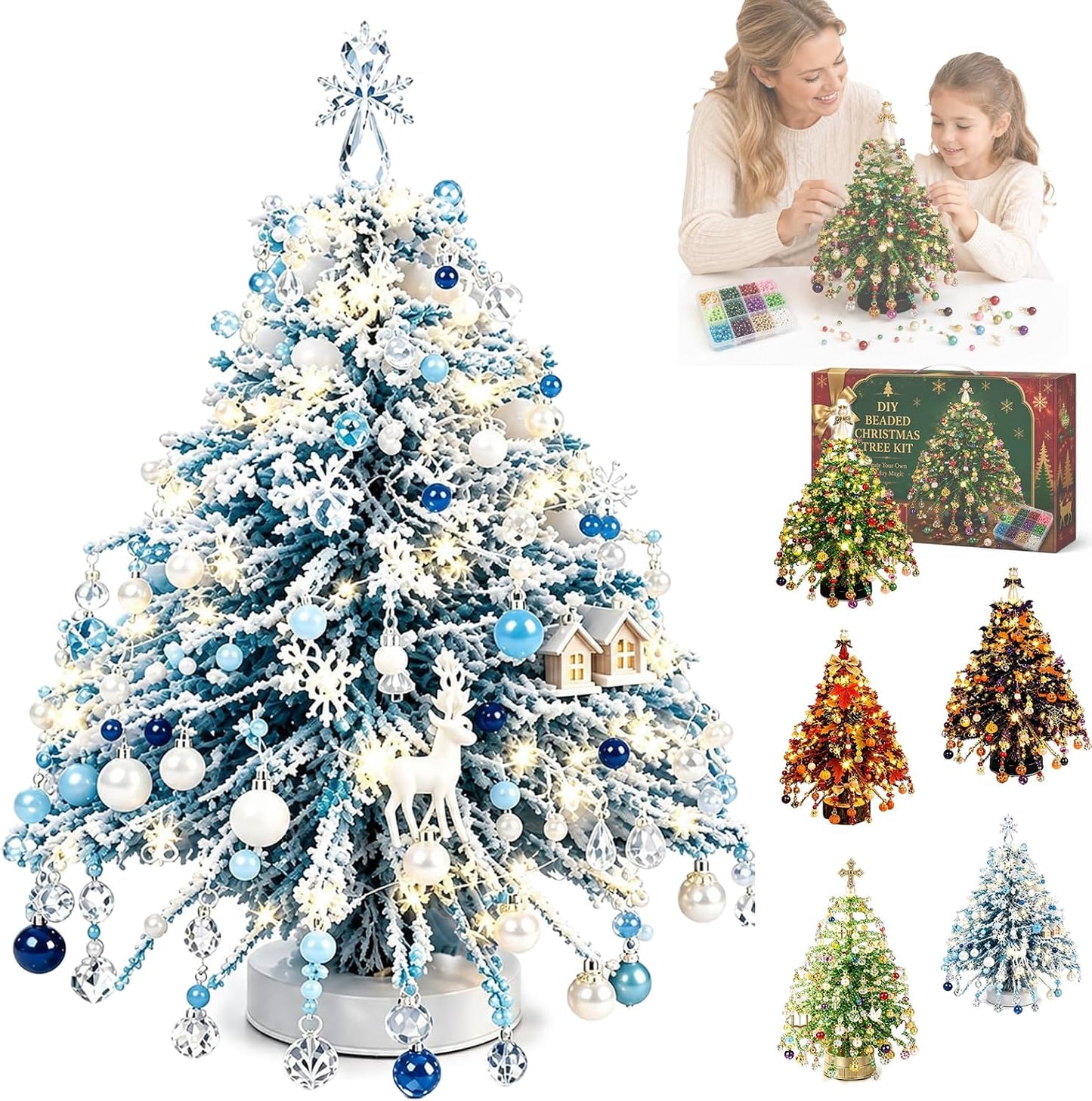 DIY Beaded Christmas Tree Kit